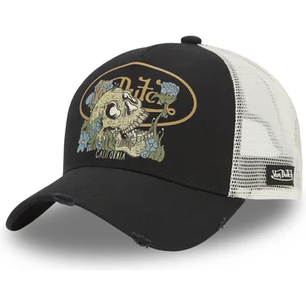 Casquette trucker noire et blanche VEGE Von Dutch