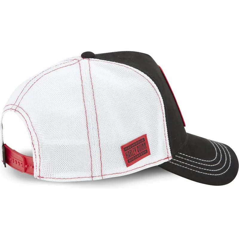 harley-quinn-dc8-que-dc-comics-sort-og-hvid-trucker-kasket-fra-capslab