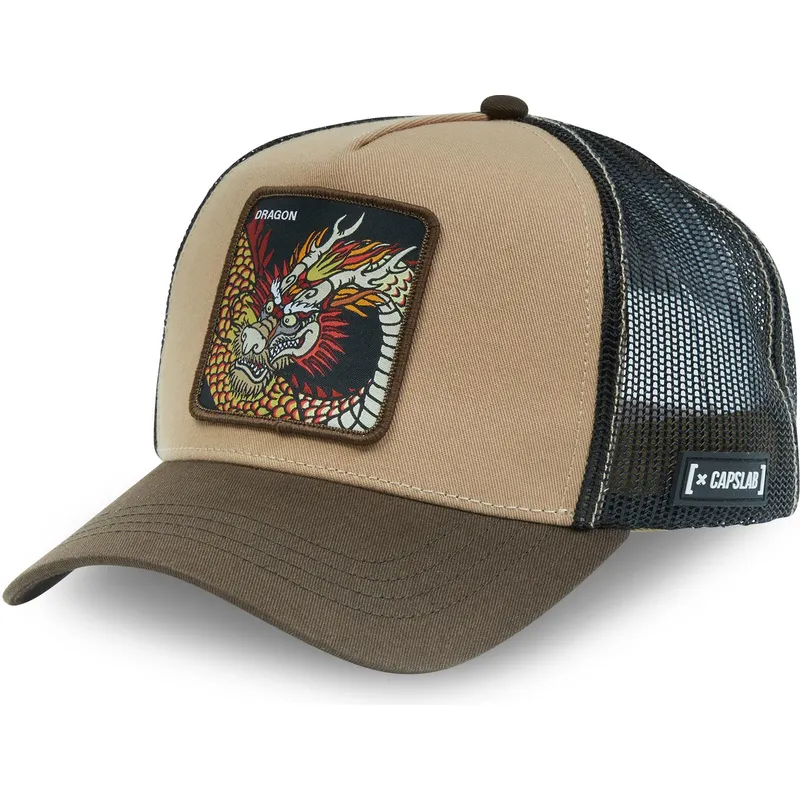 petten-gebogen-bruin-snapback-dra-draak-fabeldieren-van-capslab