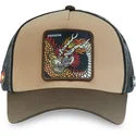 petten-gebogen-bruin-snapback-dra-draak-fabeldieren-van-capslab