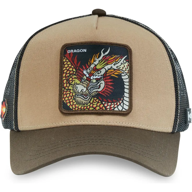 petten-gebogen-bruin-snapback-dra-draak-fabeldieren-van-capslab