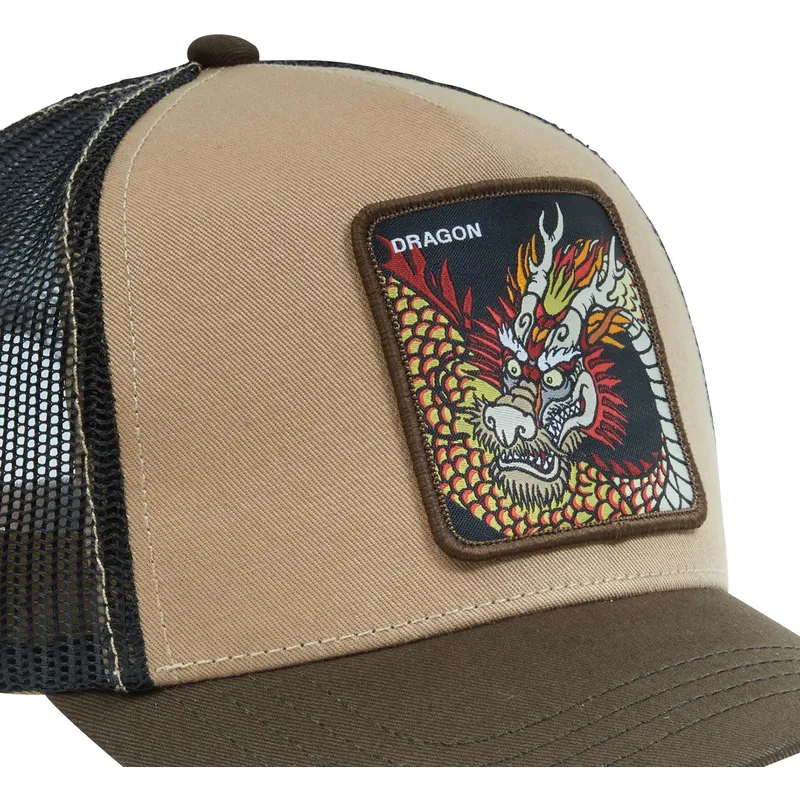 petten-gebogen-bruin-snapback-dra-draak-fabeldieren-van-capslab