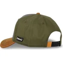capslab-looney-tunes-taz-tasmanian-devil-loo10-sort-gron-og-brun-snapback-kasket-med-buet-skygge
