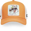 casquette-trucker-orange-et-blanche-bugs-bunny-loo11-bug2-looney-tunes-capslab