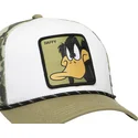 capslab-daffy-duck-loo11-cam-looney-tunes-white-and-camouflage-trucker-hat