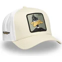 cappellino-snapback-curvo-beige-e-bianco-pato-lucas-loo11-daf2-looney-tunes-di-capslab