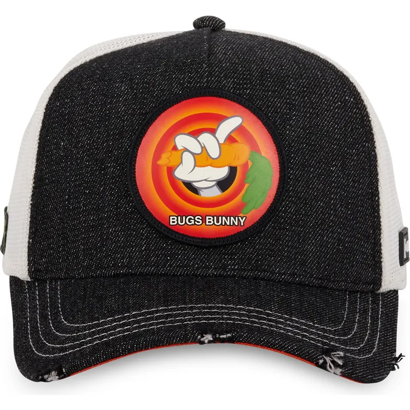 petten-gebogen-zwart-snapback-bugs-bunny-looney-tunes-van-capslab