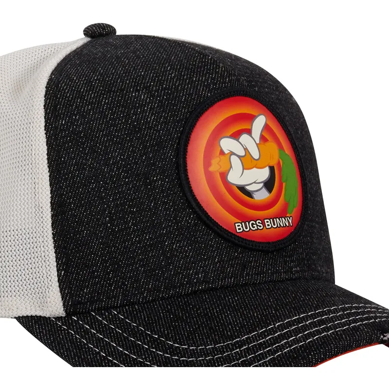 petten-gebogen-zwart-snapback-bugs-bunny-looney-tunes-van-capslab