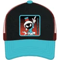 gorra-trucker-negra-y-azul-marvin-el-marciano-loo11-mar-looney-tunes-de-capslab