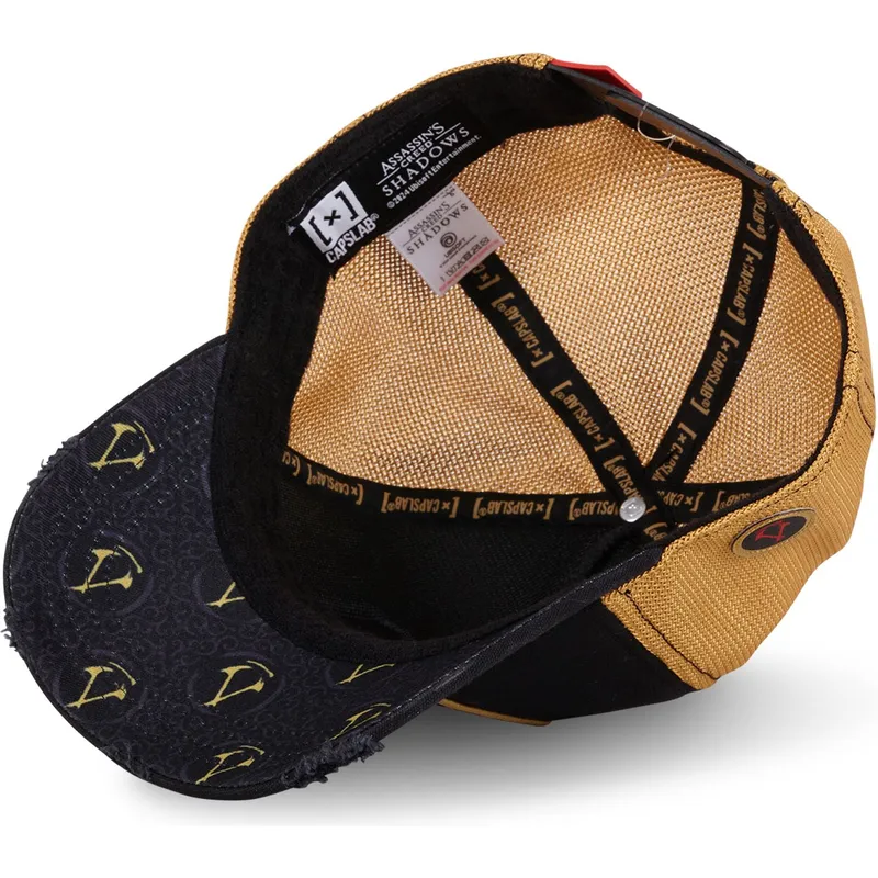 petten-gebogen-zwart-snapback-fujibayashi-naoe-assassin-s-creed-van-capslab