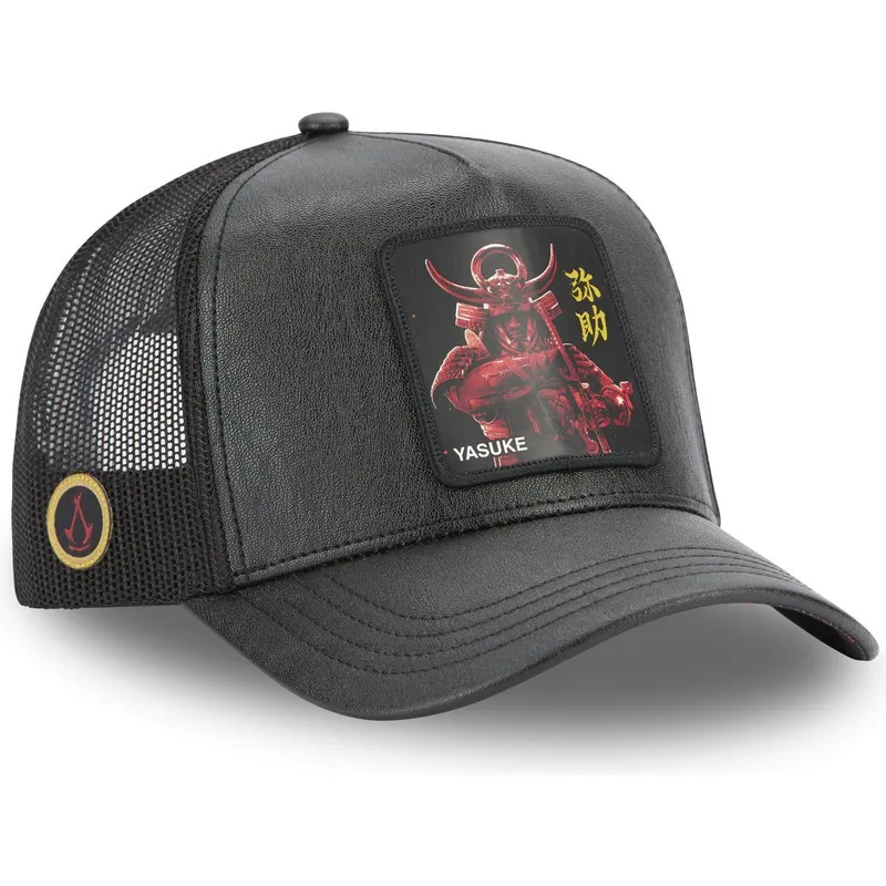 petten-gebogen-zwart-snapback-yas-yasuke-assassin-s-creed-van-capslab