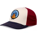 petten-gebogen-meerkleurig-snapback-voor-kinderen-peace-pizza-food-van-djinns