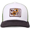 petten-gebogen-meerkleurig-snapback-voor-kinderen-waffle-food-van-djinns