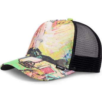 Gorra trucker multicolor HFT Painting de Djinns