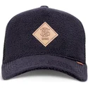 djinns-hft-pole-fleece-dunkelblaue-und-schwarze-trucker-kappe