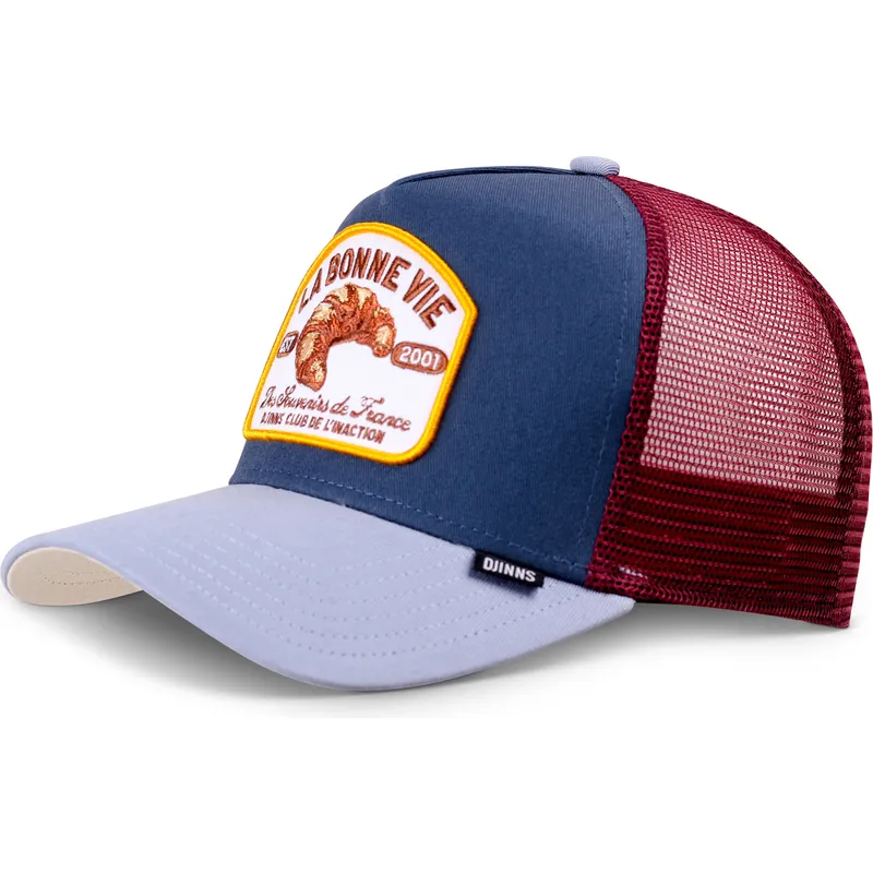 petten-gebogen-meerkleurig-snapback-croissant-hft-la-bonne-vie-2-van-djinns petten-gebogen-meerkleurig-snapback-croissant-hft-la-bonne-vie-2-van-djinns