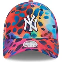 gorra-curva-multicolor-ajustable-para-mujer-9twenty-spots-spring-training-fan-pack-2025-de-new-york-yankees-mlb-de-new-era