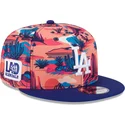 cappello-piatto-multicolore-snapback-9fifty-printed-spring-training-fan-pack-2025-dei-los-angeles-dodgers-mlb-di-new-era