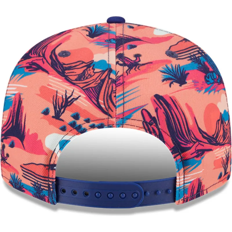 cappello-piatto-multicolore-snapback-9fifty-printed-spring-training-fan-pack-2025-dei-los-angeles-dodgers-mlb-di-new-era