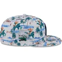 new-era-flat-brim-9fifty-print-spring-training-fan-pack-2025-new-york-yankees-mlb-white-snapback-cap