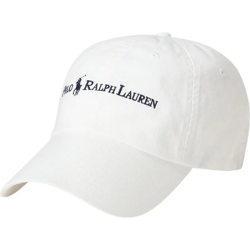 petten-gebogen-wit-verstelbare-band-van-polo-ralph-lauren
