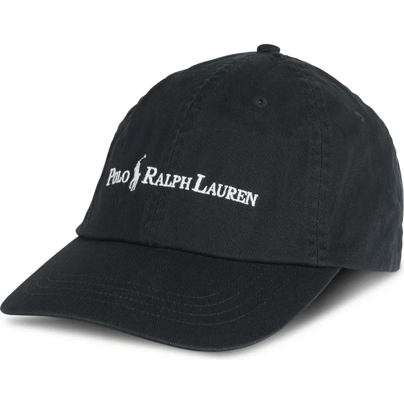 petten-gebogen-zwart-verstelbare-band-van-polo-ralph-lauren