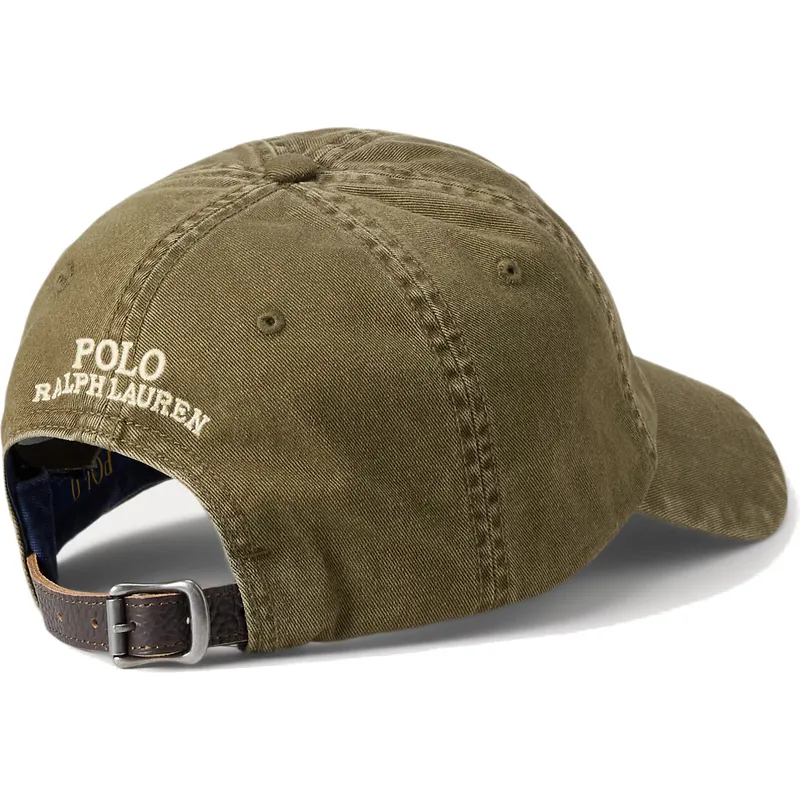 petten-gebogen-groen-verstelbaar-classic-sport-bear-van-polo-ralph-lauren