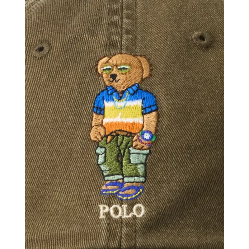 petten-gebogen-groen-verstelbaar-classic-sport-bear-van-polo-ralph-lauren