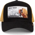 gorra-trucker-negra-bufalo-built-tough-wild-heart-the-farm-de-goorin-bros