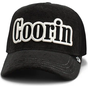 Gorra trucker negra Full Flavor Wordmark French Terry de Goorin Bros.