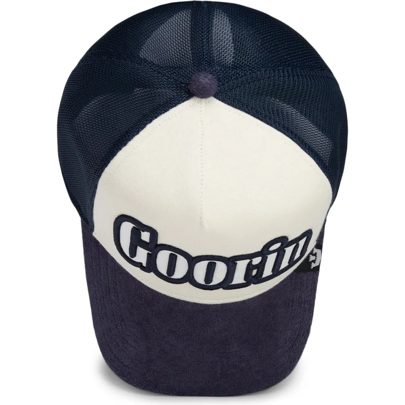 petten-gebogen-marineblauw-snapback-flavor-wordmark-french-terry-the-farm-van-goorin-bros