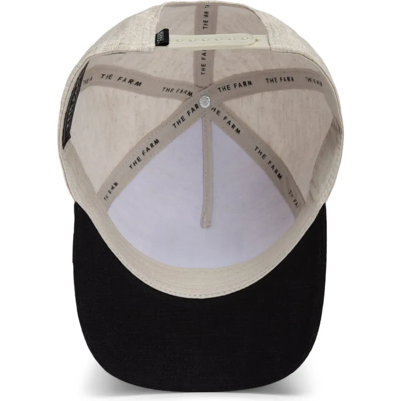 petten-gebogen-beige-snapback-deadly-lethal-linen-rugged-comfort-the-farm-van-goorin-bros petten-gebogen-beige-snapback-deadly-lethal-linen-rugged-comfort-the-farm-van-goorin-bros