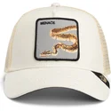 gorra-trucker-beige-serpiente-menace-deadly-companion-core-canvas-the-farm-de-goorin-bros