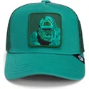 petten-gebogen-groen-snapback-boss-mirage-chroma-wave-the-farm-van-goorin-bros