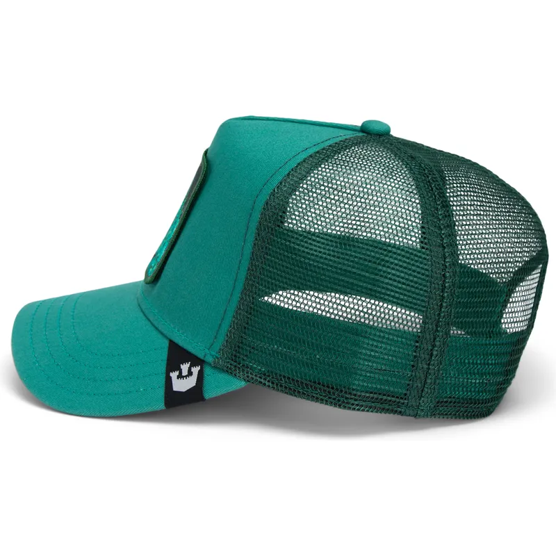petten-gebogen-groen-snapback-boss-mirage-chroma-wave-the-farm-van-goorin-bros