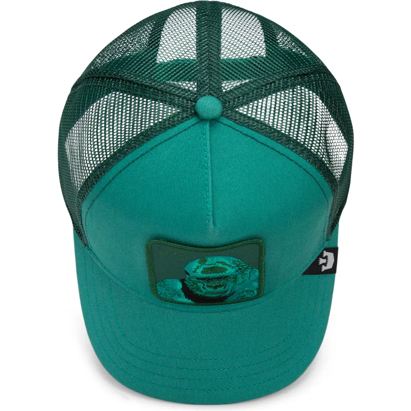 petten-gebogen-groen-snapback-boss-mirage-chroma-wave-the-farm-van-goorin-bros