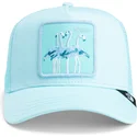 gorra-trucker-azul-flamenco-mirage-squad-chroma-wave-the-farm-de-goorin-bros