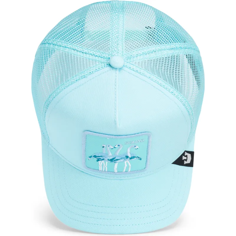 petten-gebogen-blauw-snapback-mirage-squad-chroma-wave-the-farm-van-goorin-bros
