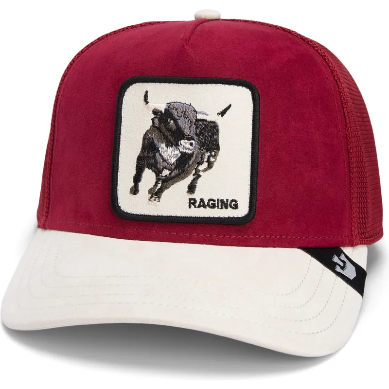 petten-gebogen-rood-snapback-the-farm-van-goorin-bros