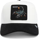 goorin-bros-deadly-the-suede-scorpion-global-core-micro-suede-the-farm-beige-and-black-trucker-hat