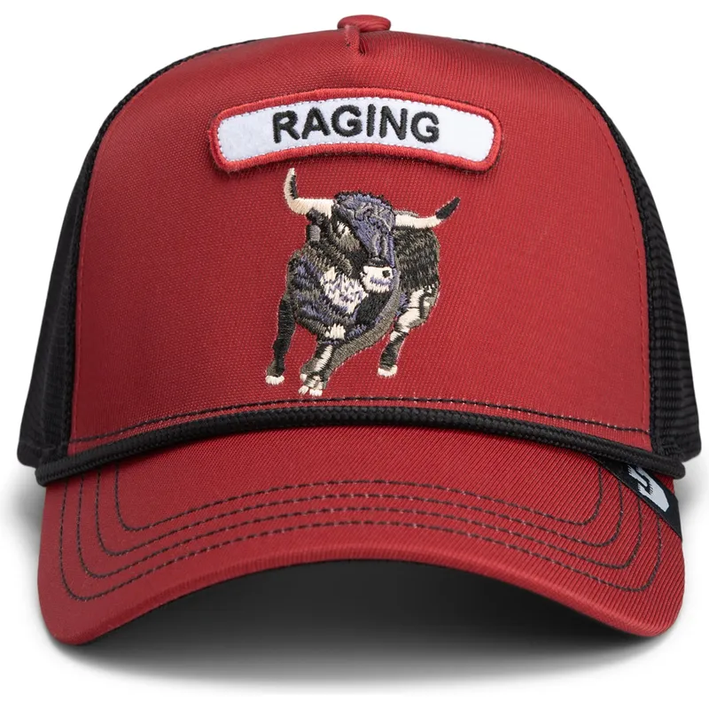 petten-gebogen-rood-snapback-the-farm-van-goorin-bros