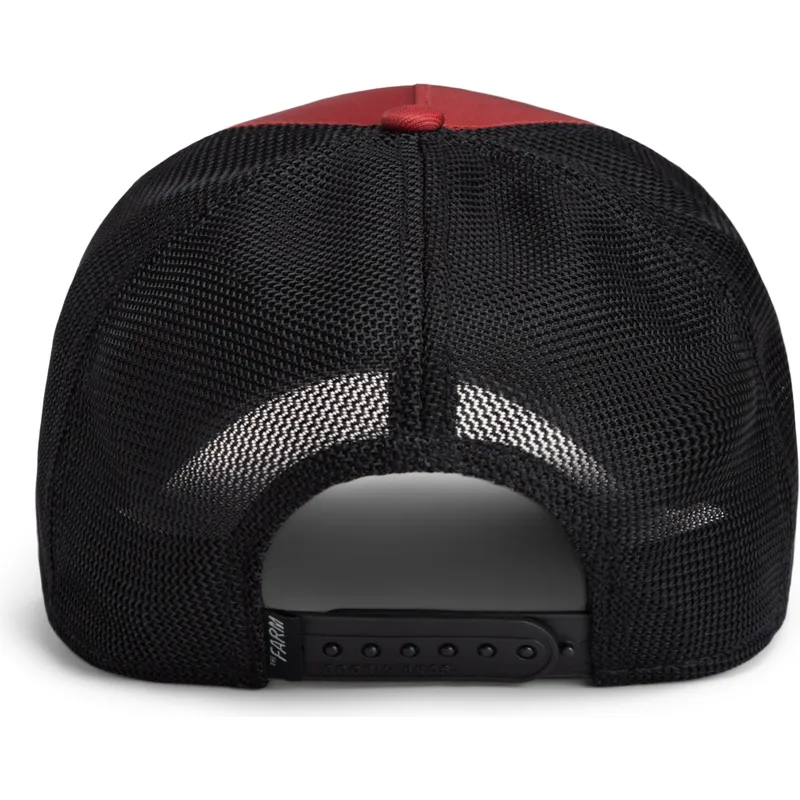 petten-gebogen-rood-snapback-the-farm-van-goorin-bros