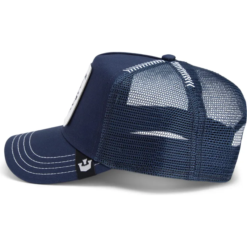 petten-gebogen-marineblauw-snapback-the-empire-lion-fab-farm-the-farm-van-goorin-bros