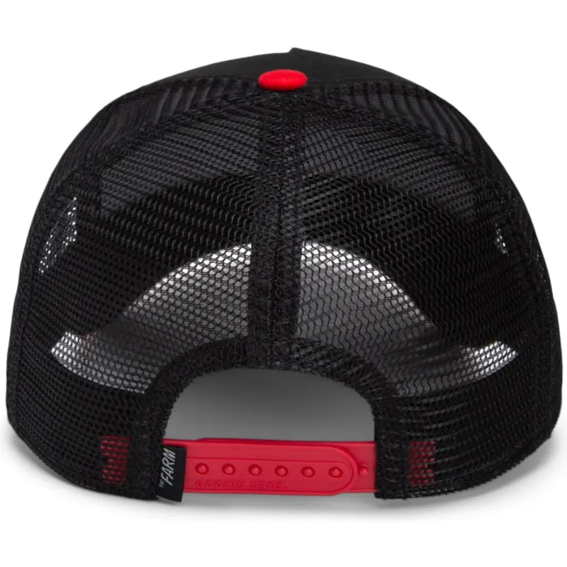 petten-gebogen-zwart-snapback-the-goat-steer-fab-farm-the-farm-van-goorin-bros