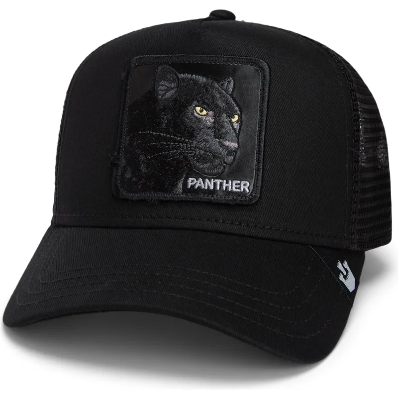 sort-trucker-kasket-panter-the-black-panther-core-combo-the-farm-fra-goorin-bros
