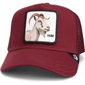 petten-gebogen-rood-snapback-the-farm-van-goorin-bros