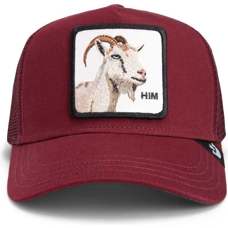 petten-gebogen-rood-snapback-the-farm-van-goorin-bros