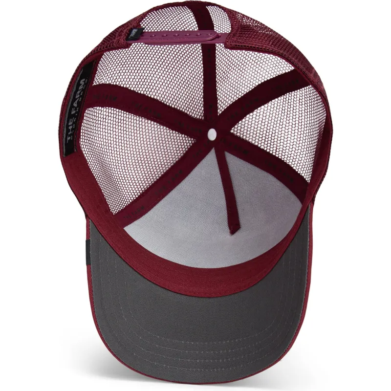 petten-gebogen-rood-snapback-the-farm-van-goorin-bros