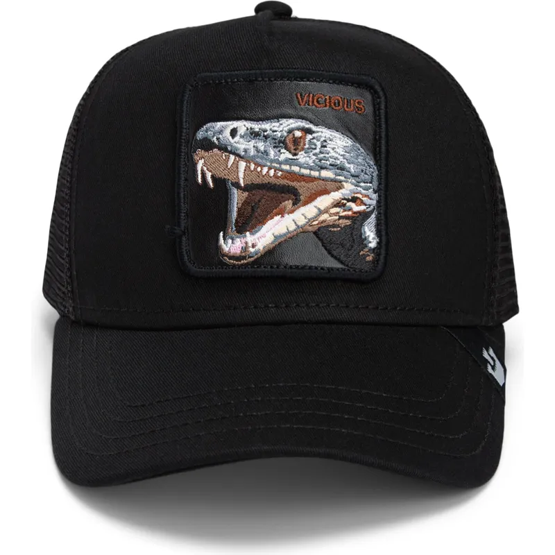 petten-gebogen-zwart-snapback-the-farm-van-goorin-bros