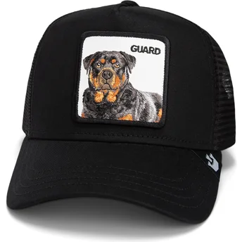 Gorra trucker negra perro rottweiler The Guard Dog Core Combo The Farm de Goorin Bros.